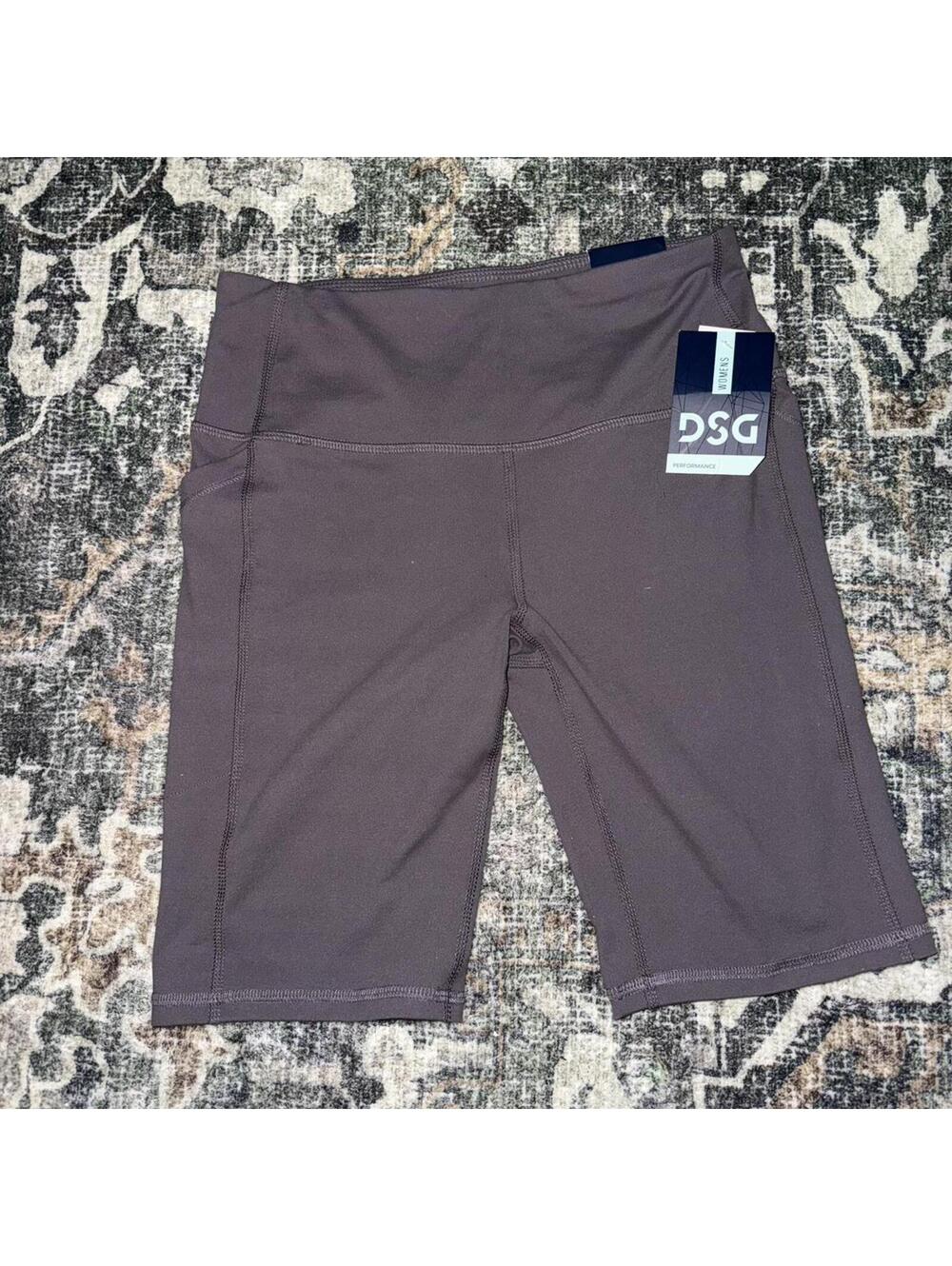 DSG Women's Brown and Grey Shorts
